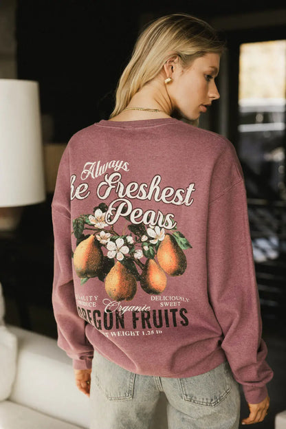 Freshest Pears Crewneck - FINAL SALE