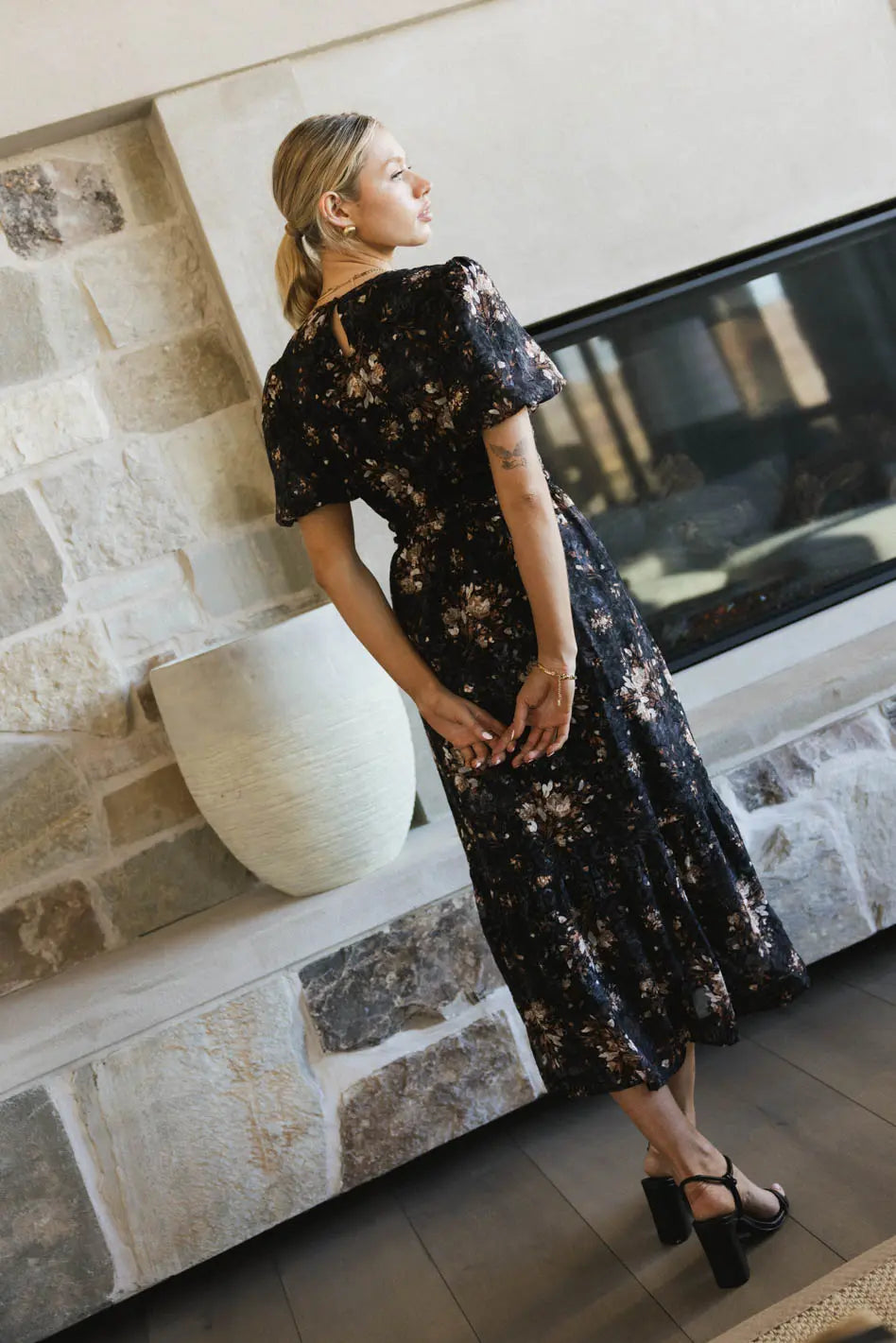 Mirren Floral Midi Dress - FINAL SALE
