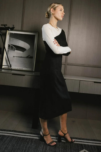 Fér Böhme Two-Tone Suede Dress - FINAL SALE