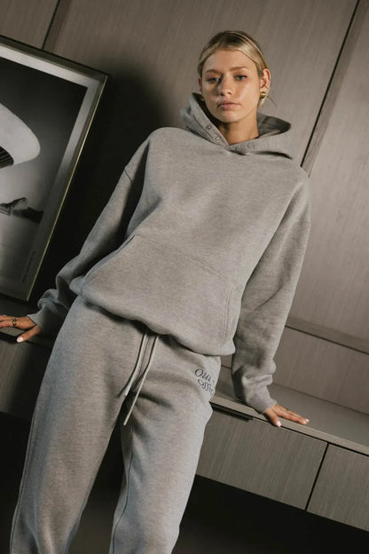 Out of Office Sweatshirt in Heather Grey - FINAL SALE