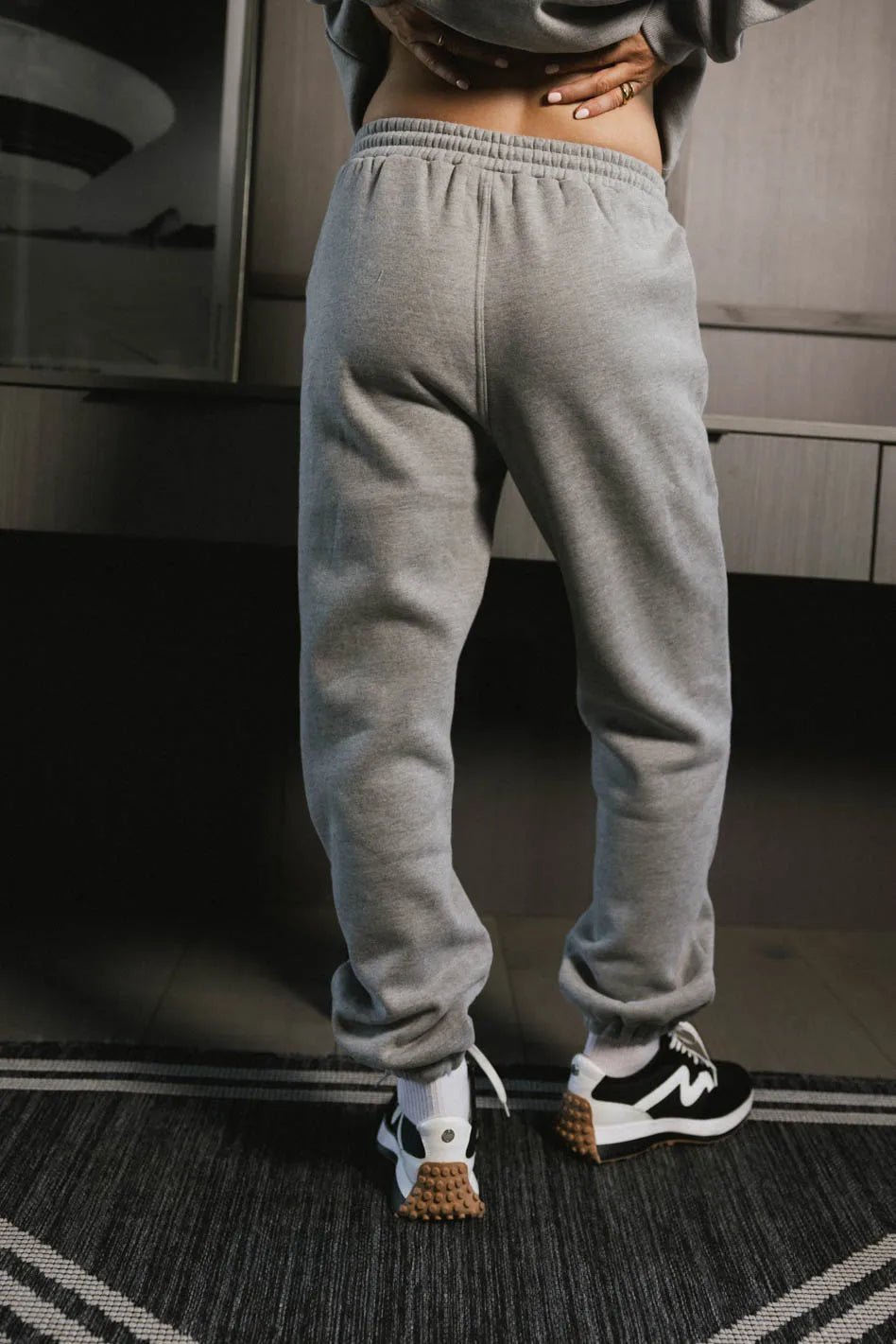 Out of Office Sweatpants in Heather Grey - FINAL SALE