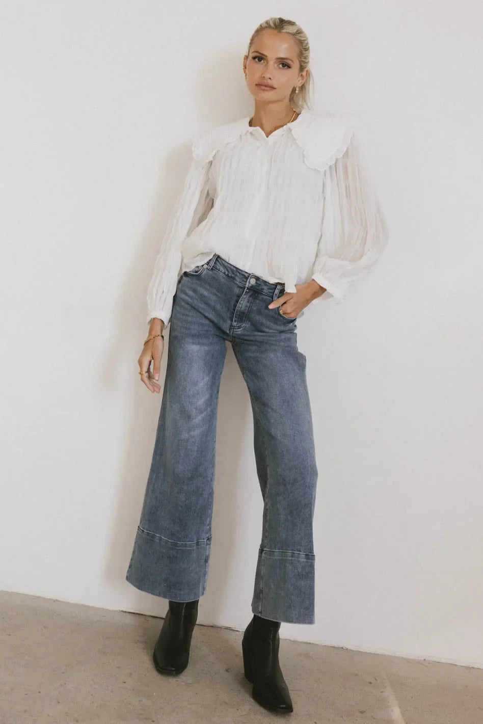 Hala Wide Leg Jeans - FINAL SALE