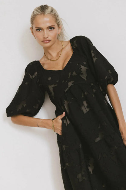 Bethany Maxi Dress in Black - FINAL SALE