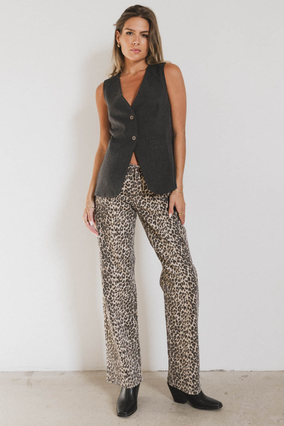 Yara Tweed Vest - FINAL SALE