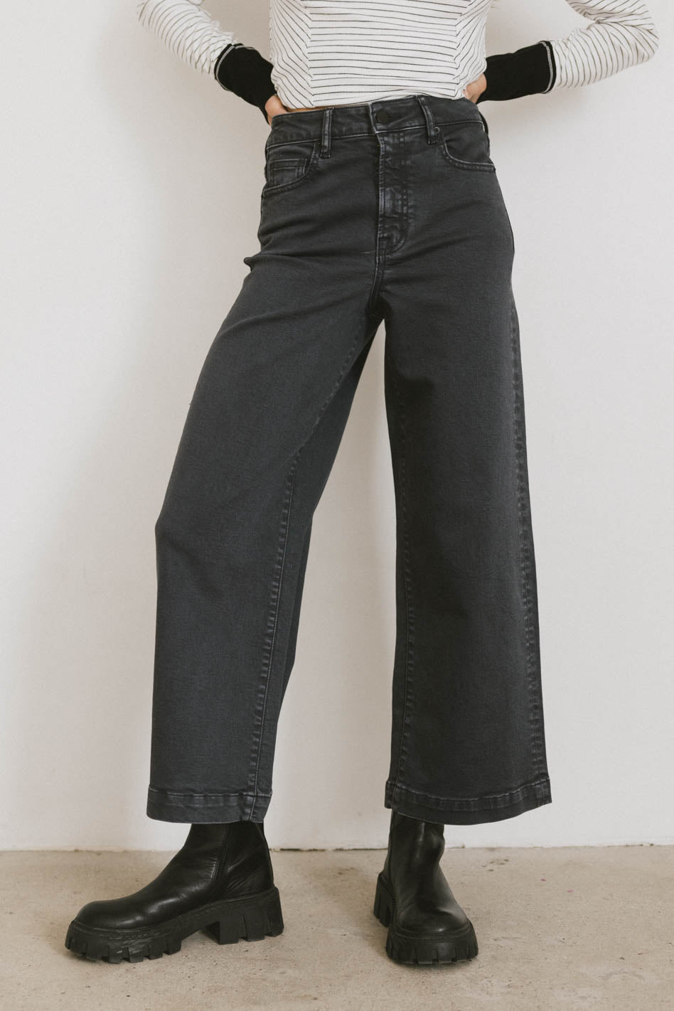 Atzi Wide Leg Jeans - FINAL SALE