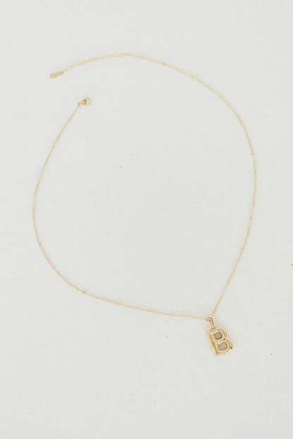 Bubble Letter Necklace - FINAL SALE