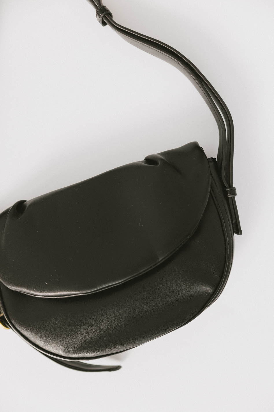Rumble Vegan Leather Bag in Black - FINAL SALE