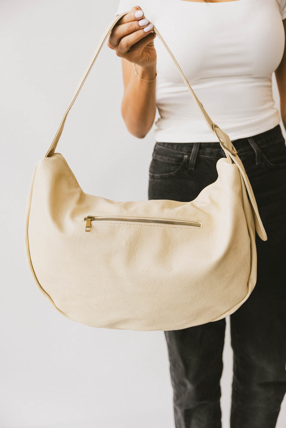 Toulouse Woven Tote in Ivory - FINAL SALE