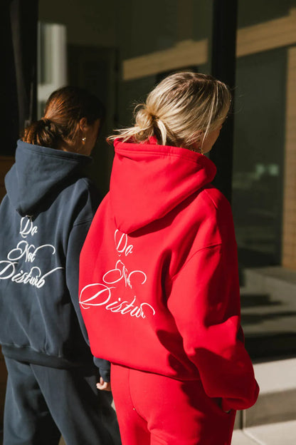 Do Not Disturb Sweatshirt in Red - FINAL SALE