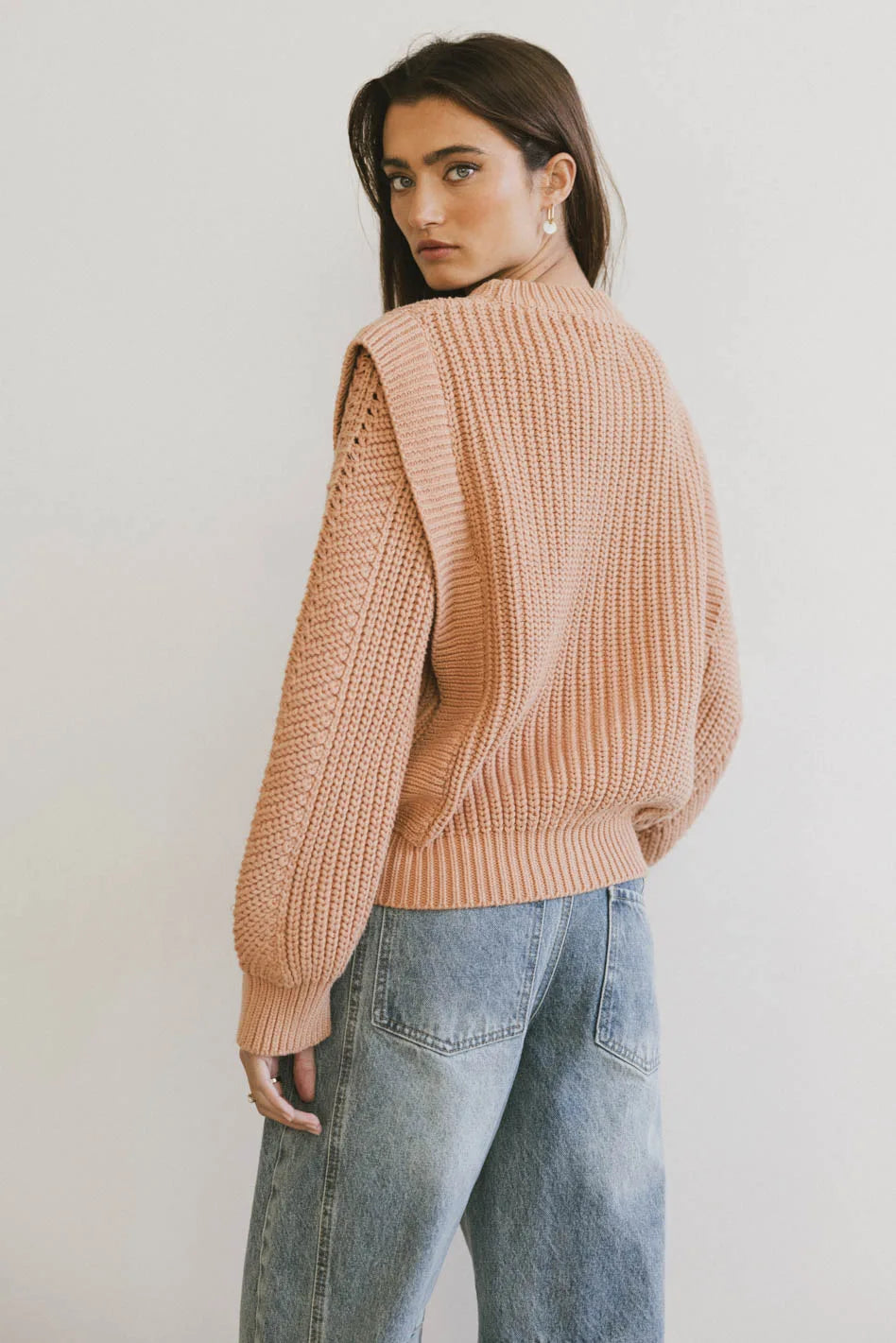Dream Knit Sweater in Blush - FINAL SALE