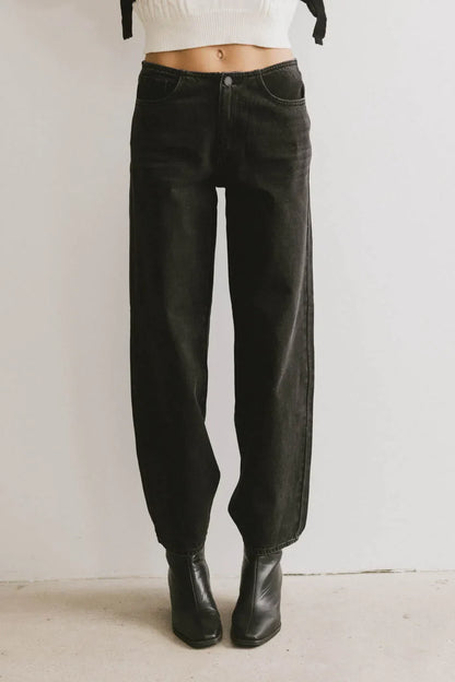 Livy No Waistband Straight Leg Jeans - FINAL SALE