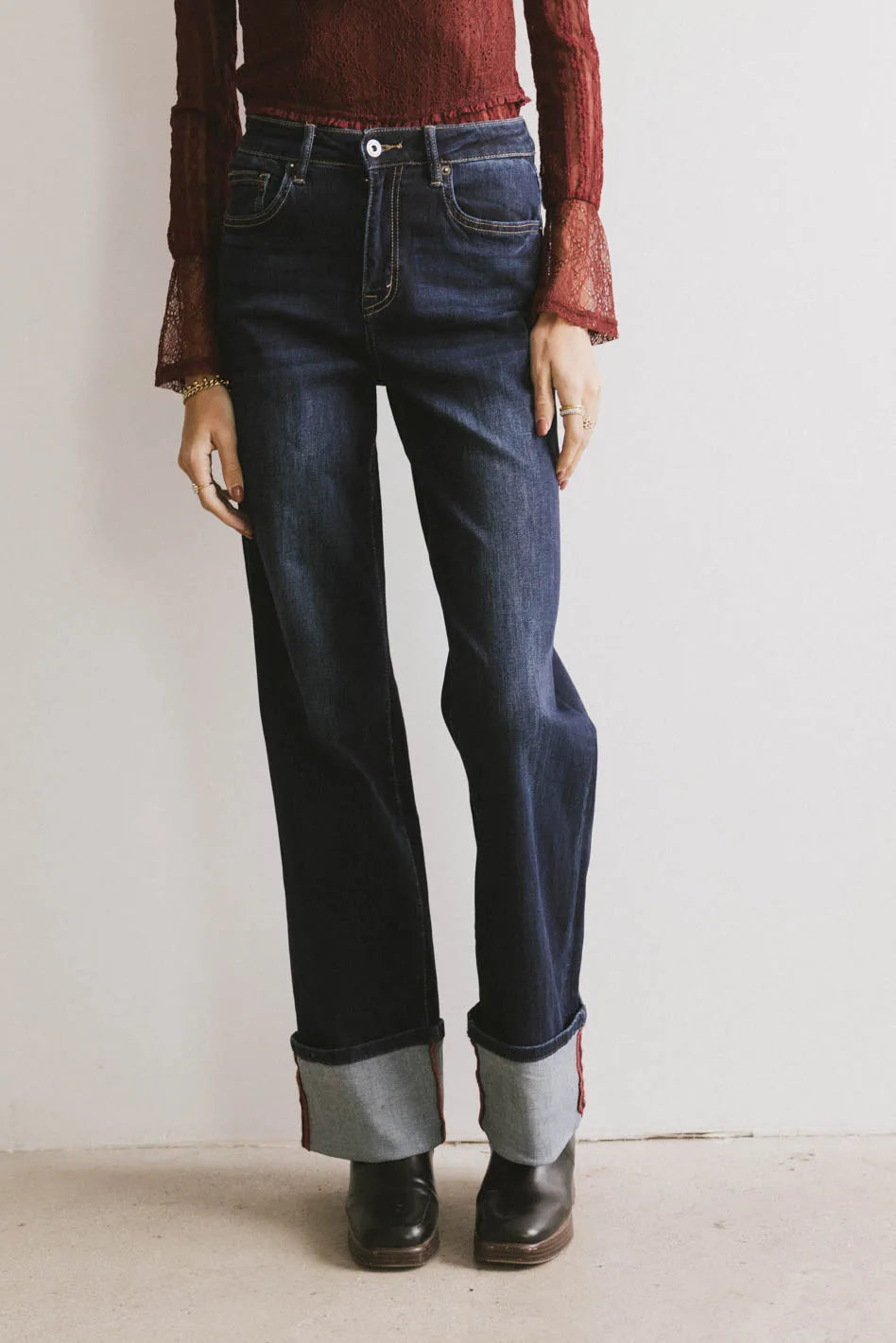Carlie Wide Leg Jeans - FINAL SALE