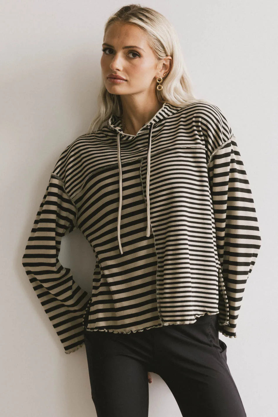 Libby Striped Hoodie - FINAL SALE
