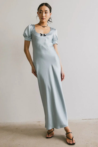 Birdie Satin Maxi Dress - FINAL SALE