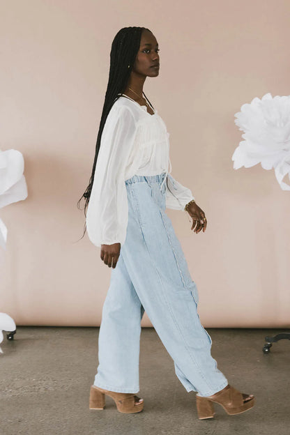 Callie Denim Pants - FINAL SALE