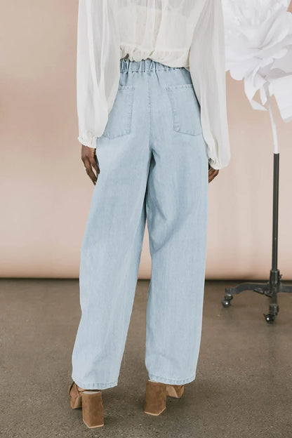 Callie Denim Pants - FINAL SALE