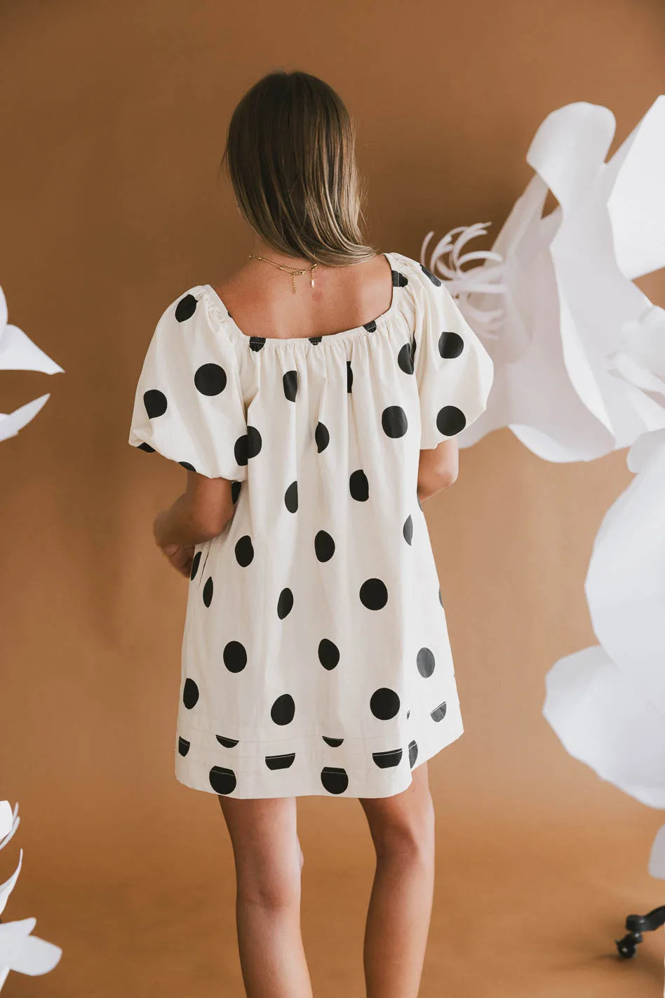 Rhett Polka Dot Babydoll Dress - FINAL SALE