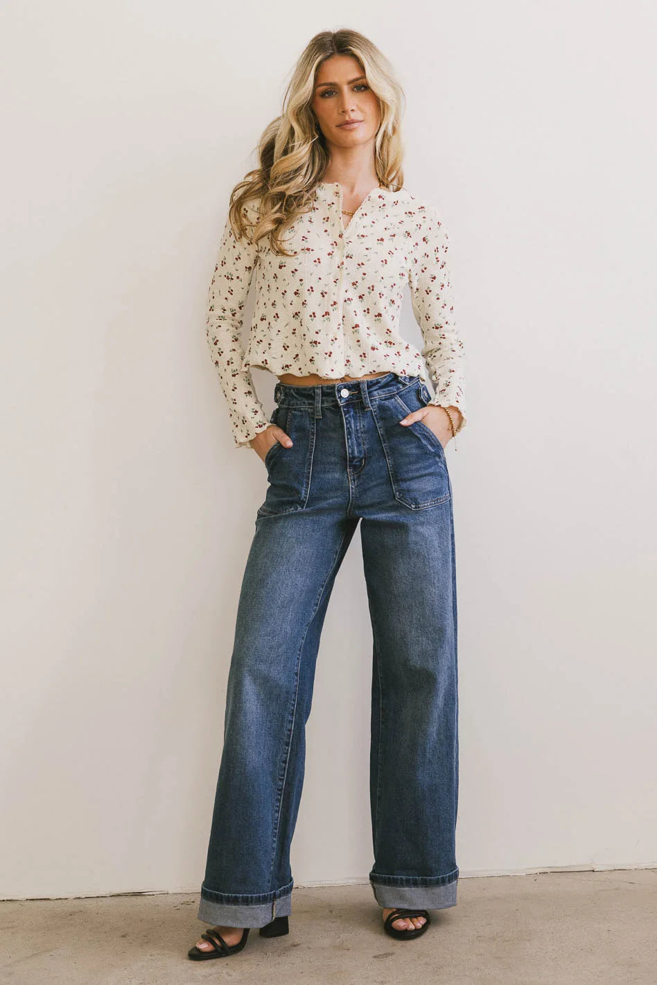 Simon Wide Leg Jeans - FINAL SALE
