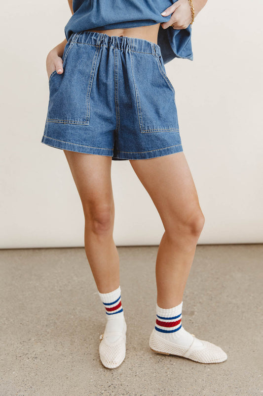 Luxor Denim Shorts - FINAL SALE