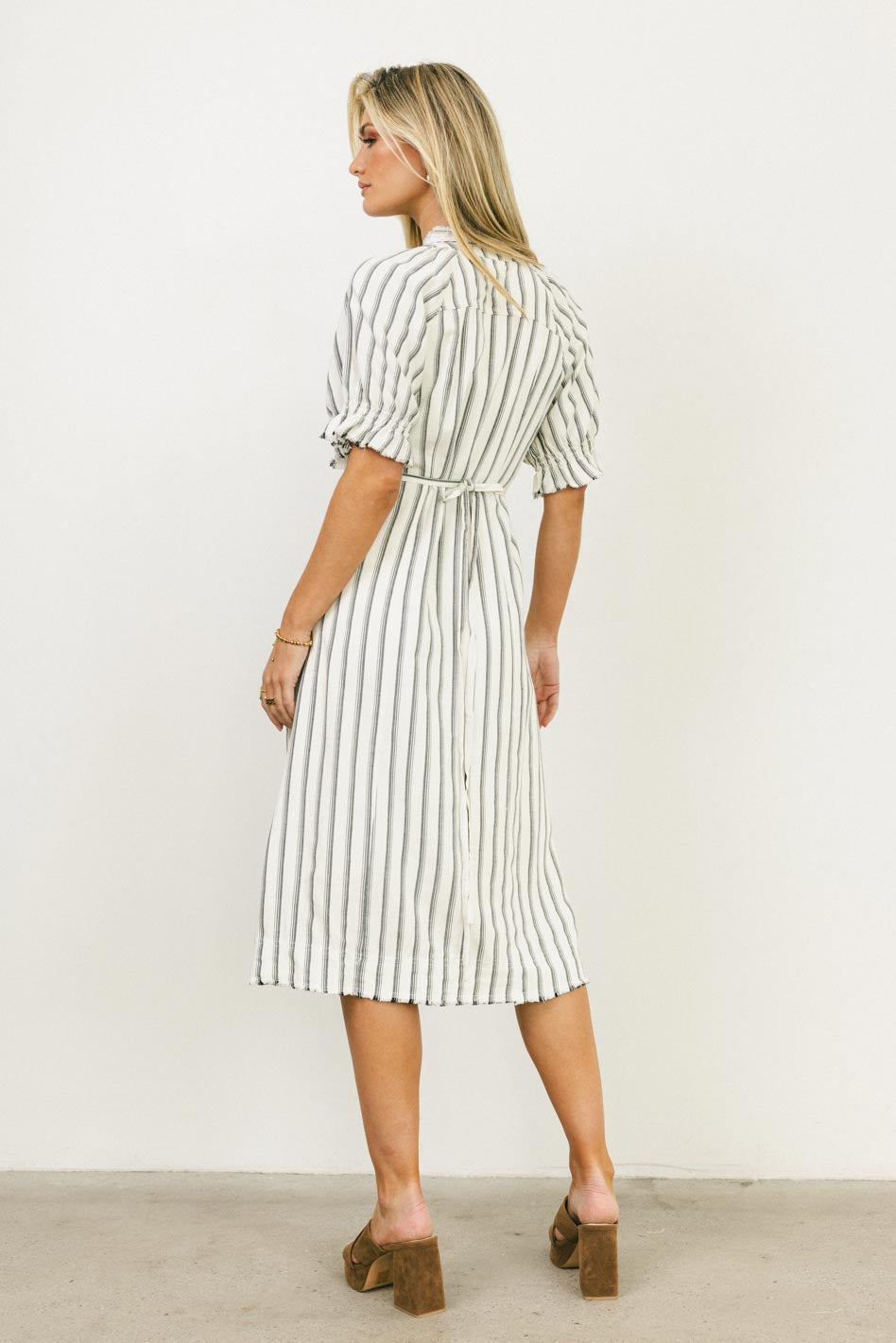 Bextor Striped Midi Dress - FINAL SALE