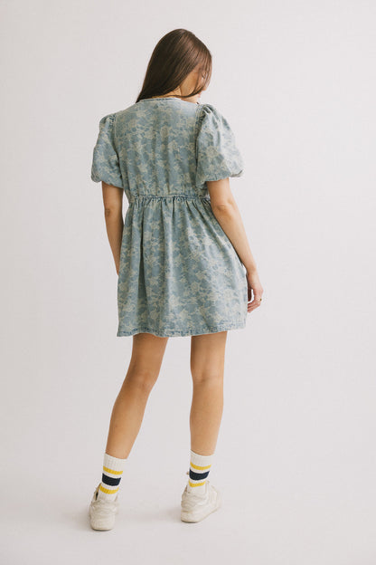 Pony Denim Mini Dress - FINAL SALE