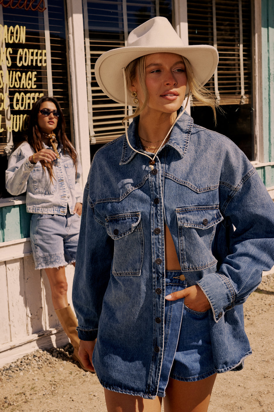 Hadid Denim Jacket - FINAL SALE