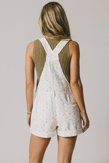 Ricki Floral Denim Overalls - FINAL SALE