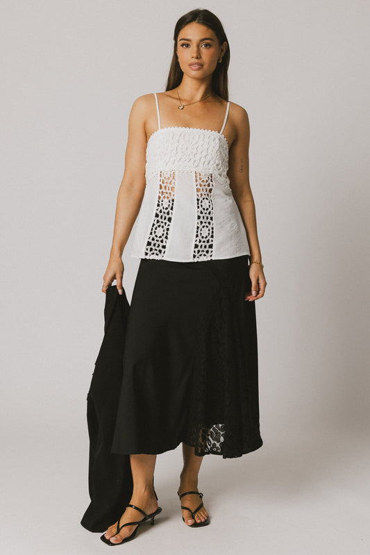Samantha Maxi Skirt in Black - FINAL SALE