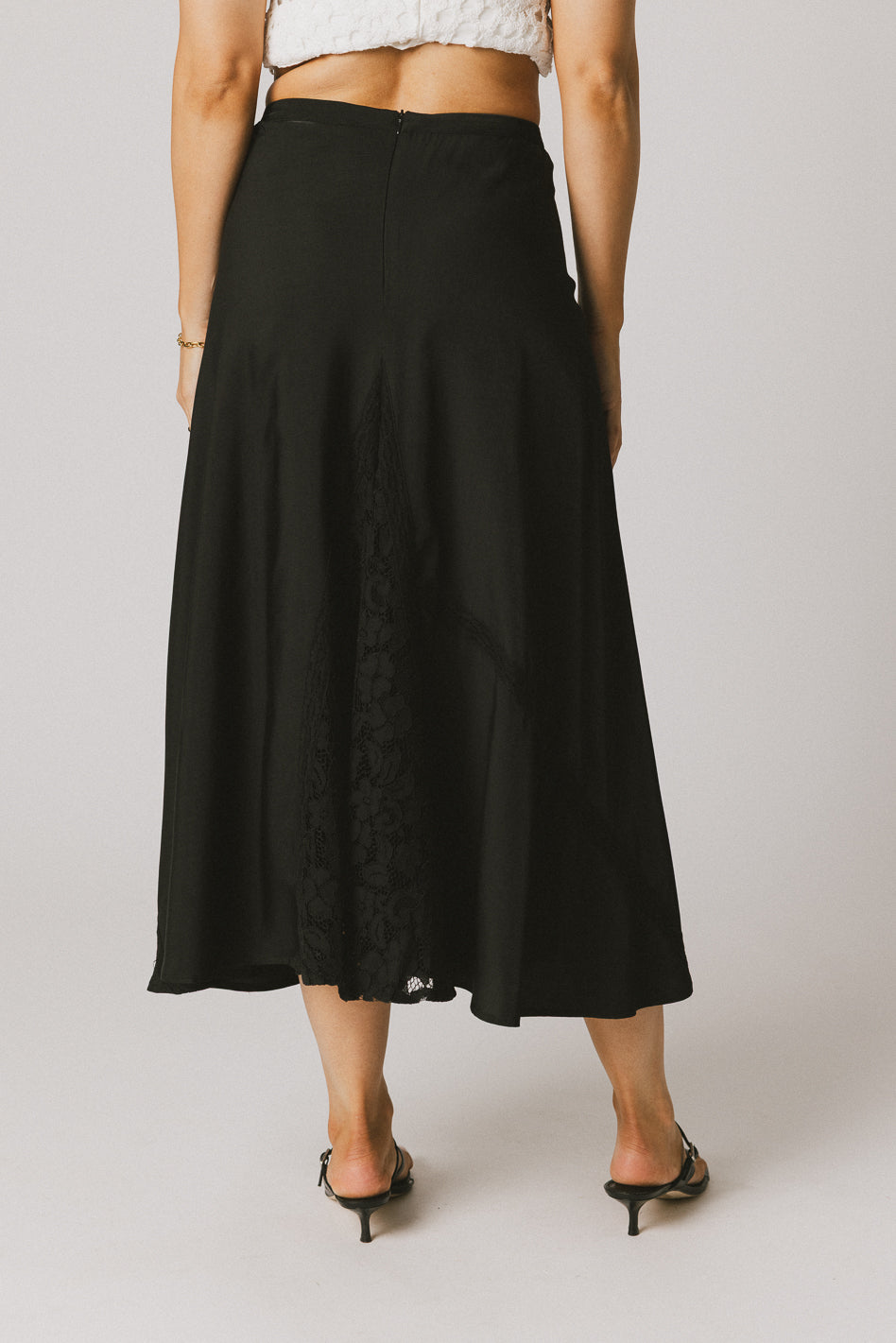 Samantha Maxi Skirt in Black - FINAL SALE