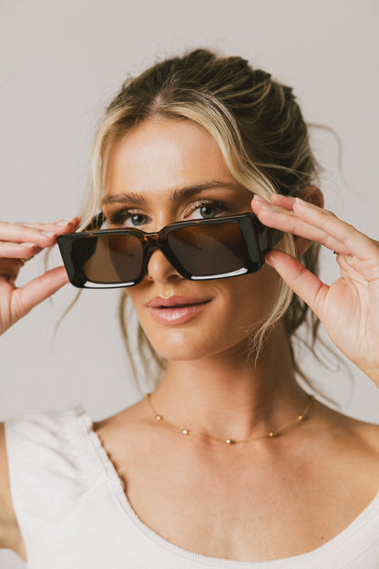 Mellie Sunglasses in Tortoise