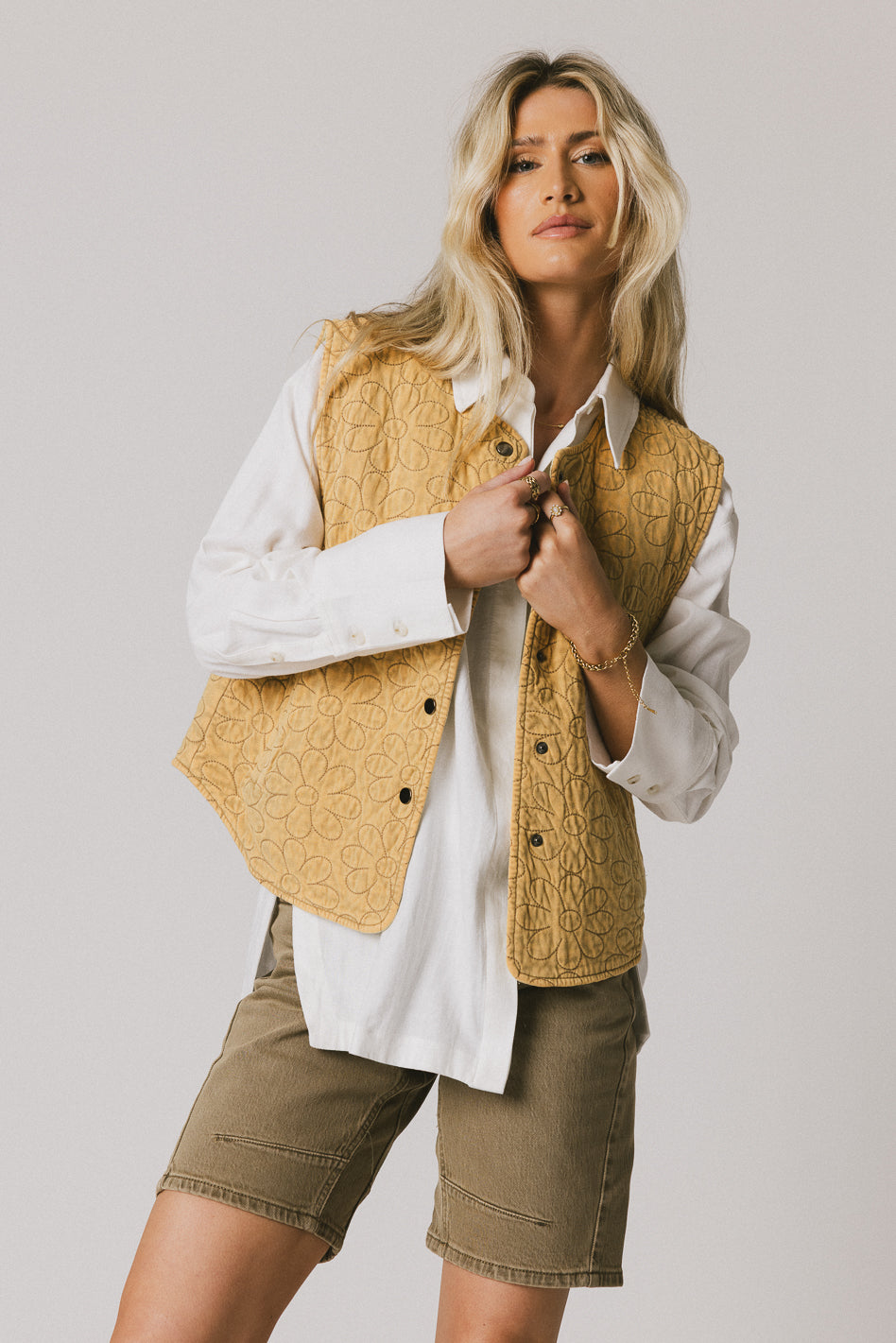 Micki Embroidered Vest - FINAL SALE