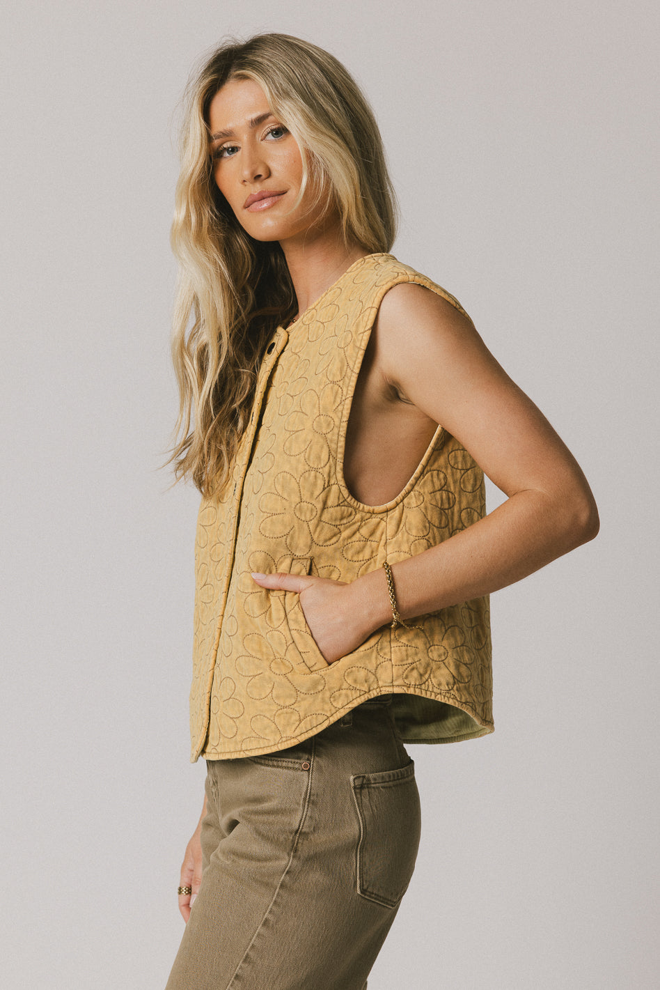Micki Embroidered Vest - FINAL SALE