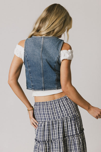 Maryanne Denim Vest - FINAL SALE