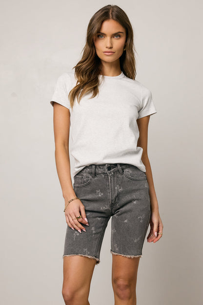 Mckenna T-Shirt in Heather Grey