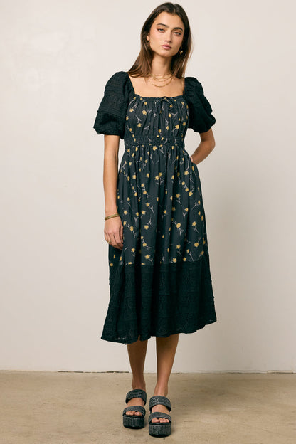 Rebekah Floral Midi Dress - FINAL SALE
