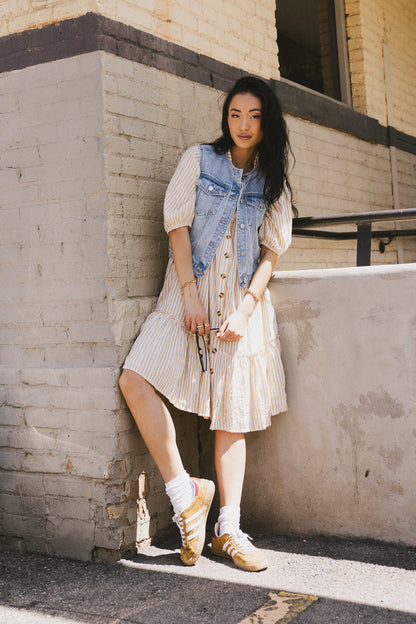 Aiden Denim Vest - FINAL SALE
