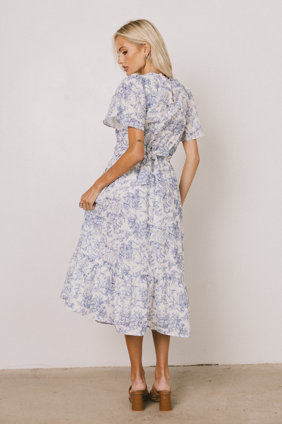 Theresa Floral Midi Dress - FINAL SALE
