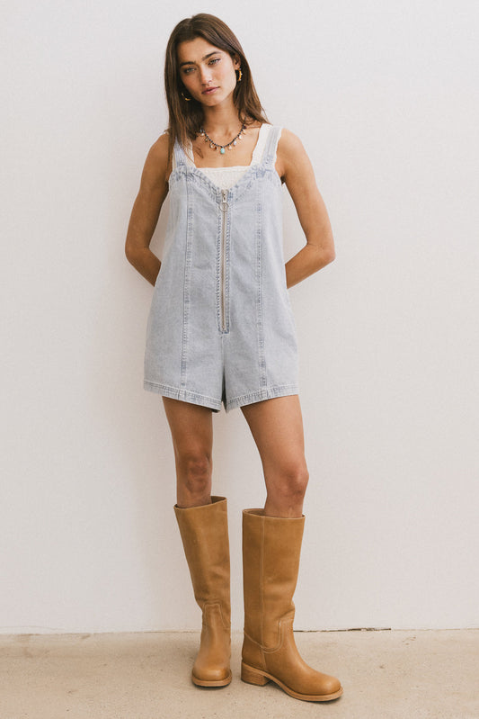 Alfie Denim Romper - FINAL SALE