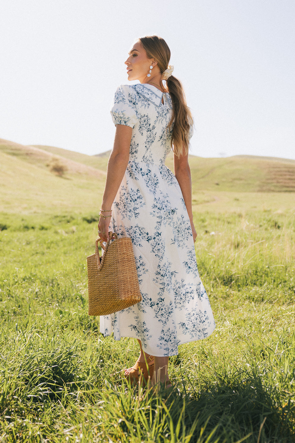 Kyrie Floral Midi Dress - FINAL SALE