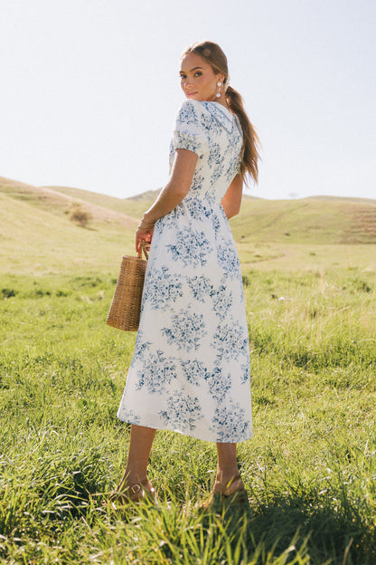 Kyrie Floral Midi Dress - FINAL SALE
