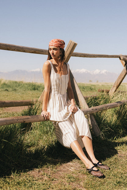 Lia Striped Midi Dress - FINAL SALE
