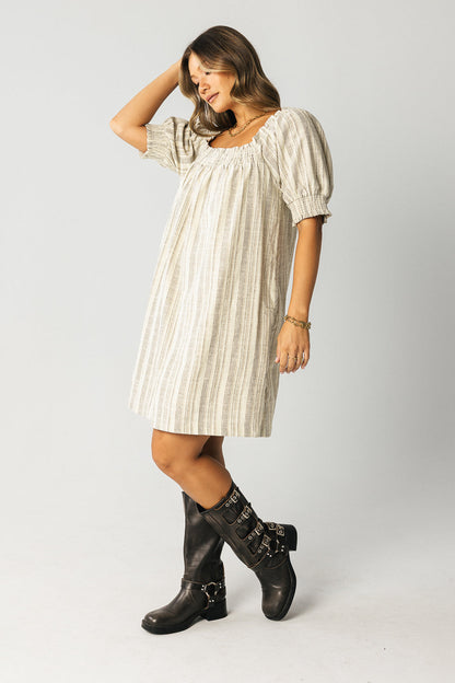 Drew Striped Babydoll Dress - FINAL SALE