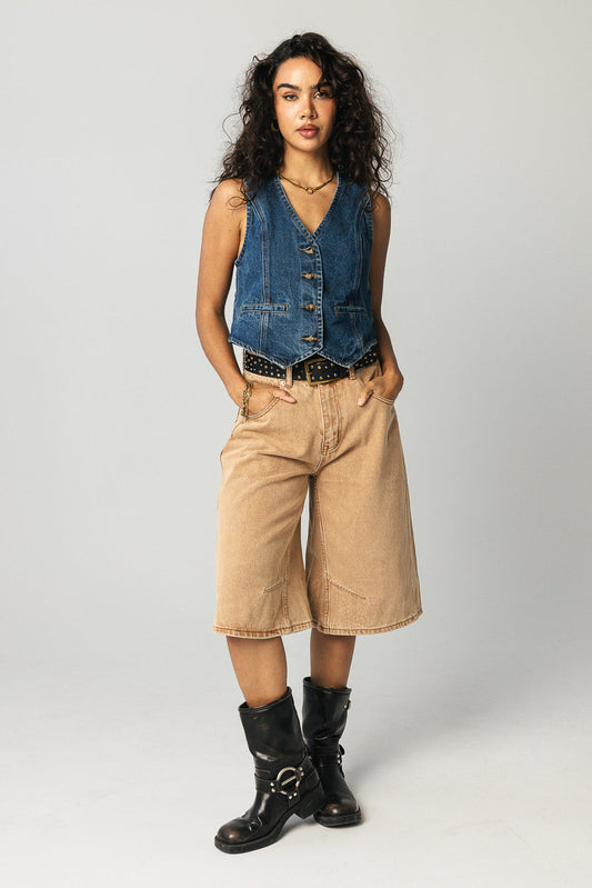 Casper Denim Vest - FINAL SALE