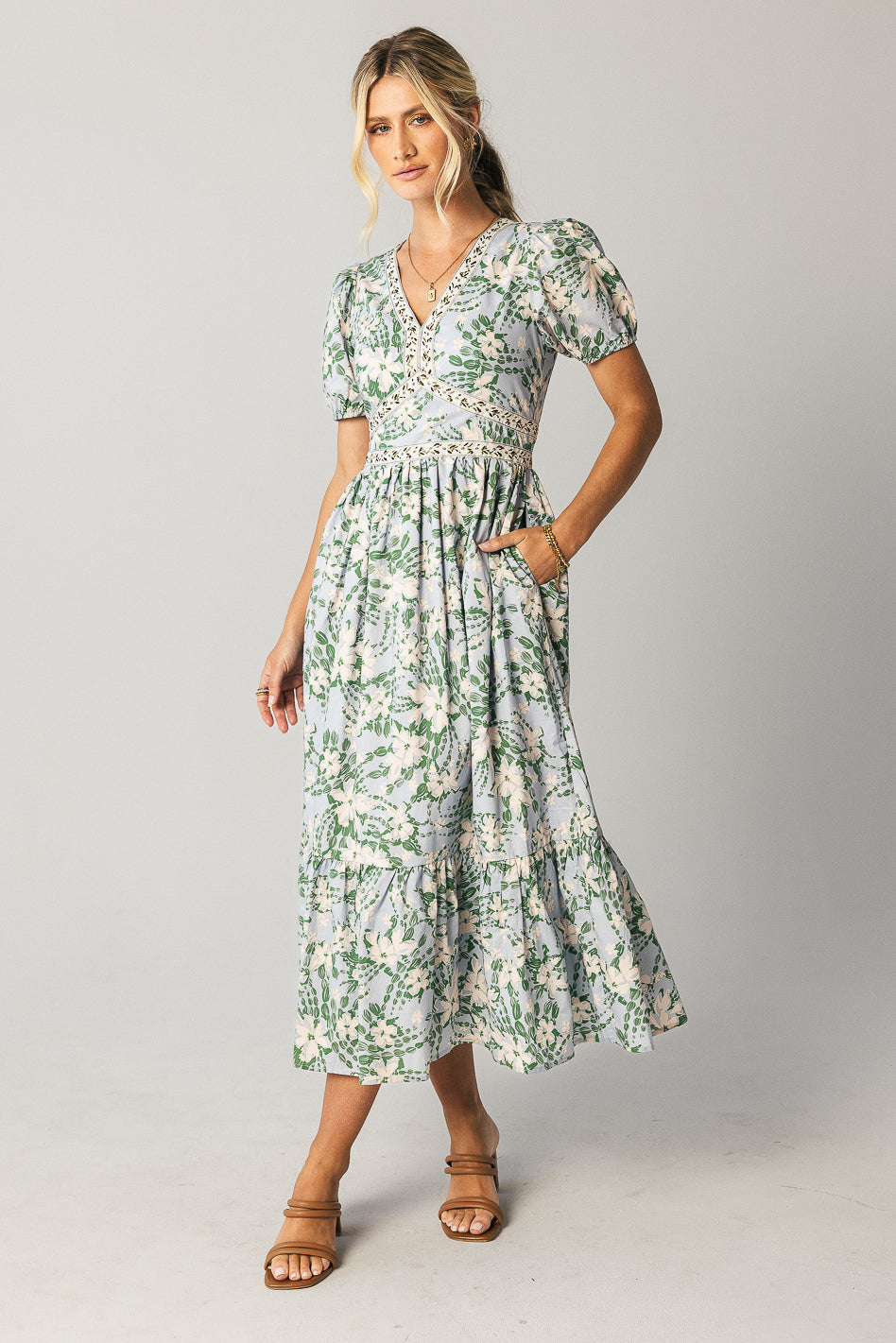 Teo Floral Maxi Dress - FINAL SALE