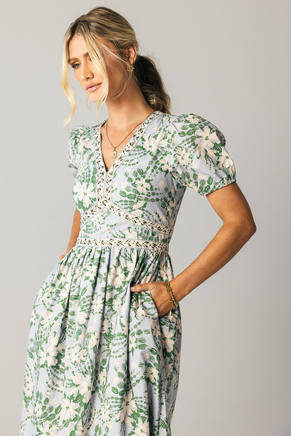 Teo Floral Maxi Dress - FINAL SALE