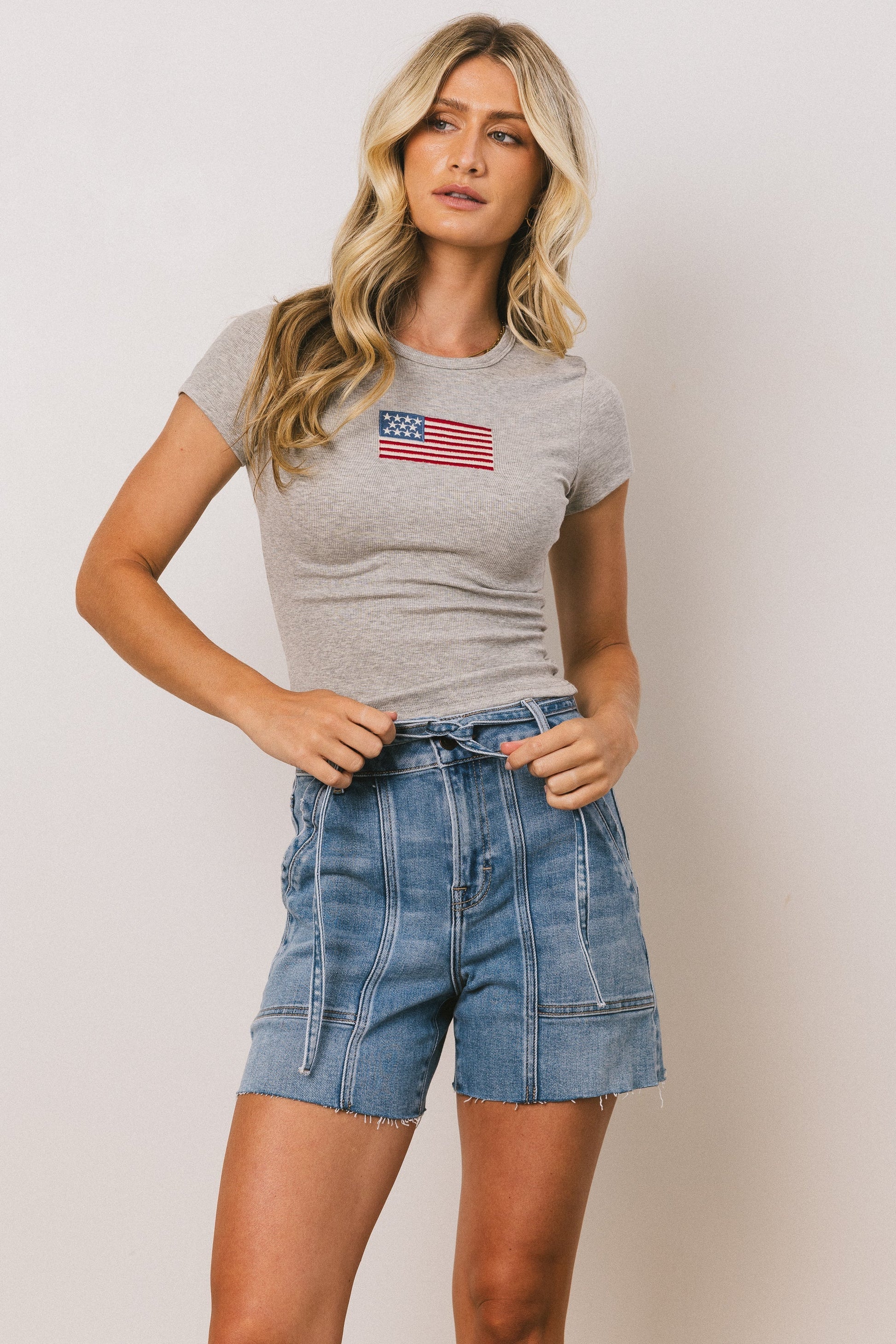 Heidi Denim Shorts - FINAL SALE