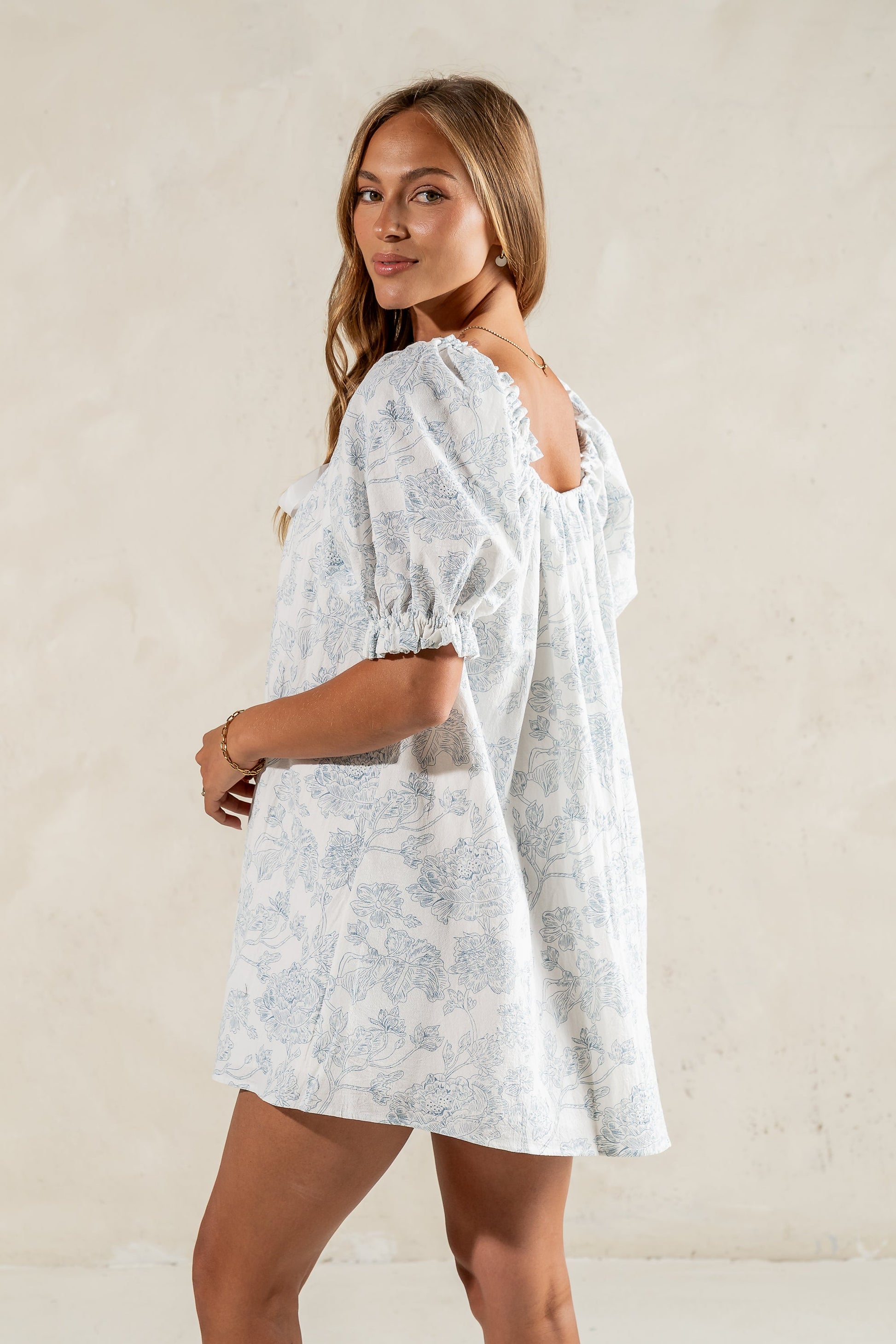 Rowan Floral Babydoll Dress - FINAL SALE