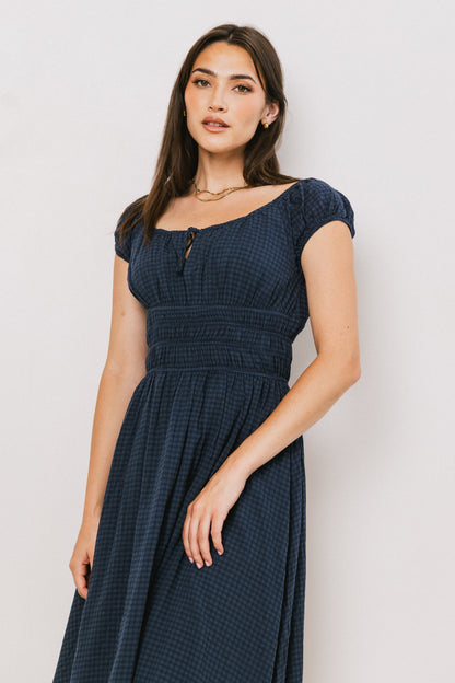 Kimber Plaid Midi Dress - FINAL SALE