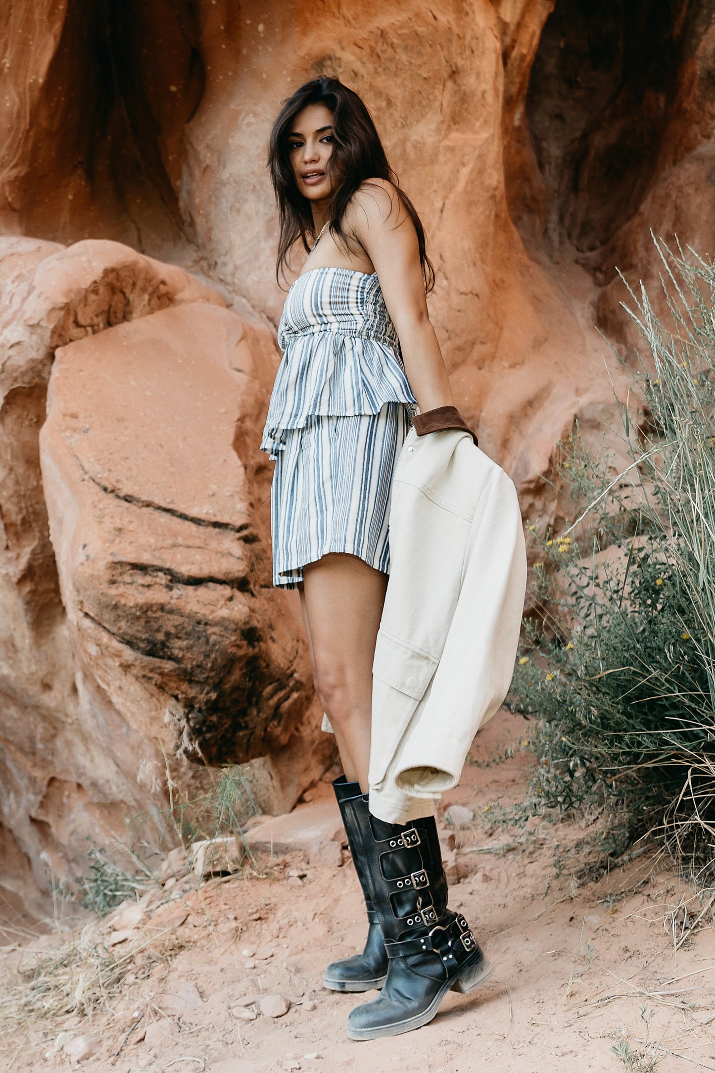 Nylah Striped Shorts - FINAL SALE