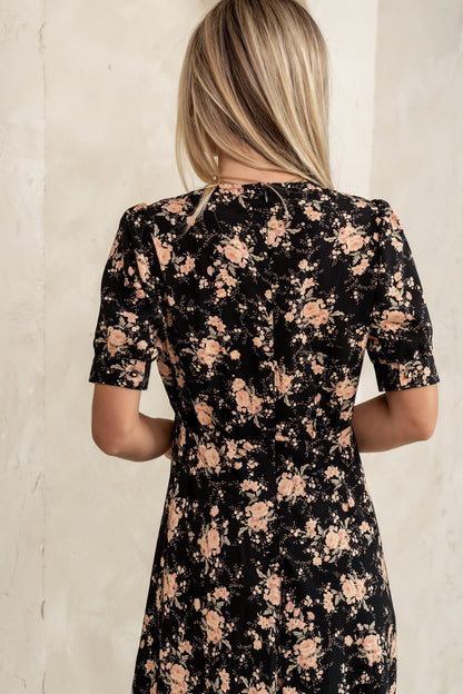 Jolie Floral Midi Dress - FINAL SALE